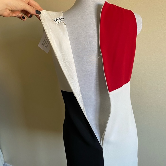 vintage colourblock mini dress - Picture 6 of 10